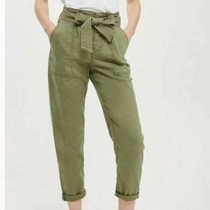 Paperbag utility pants